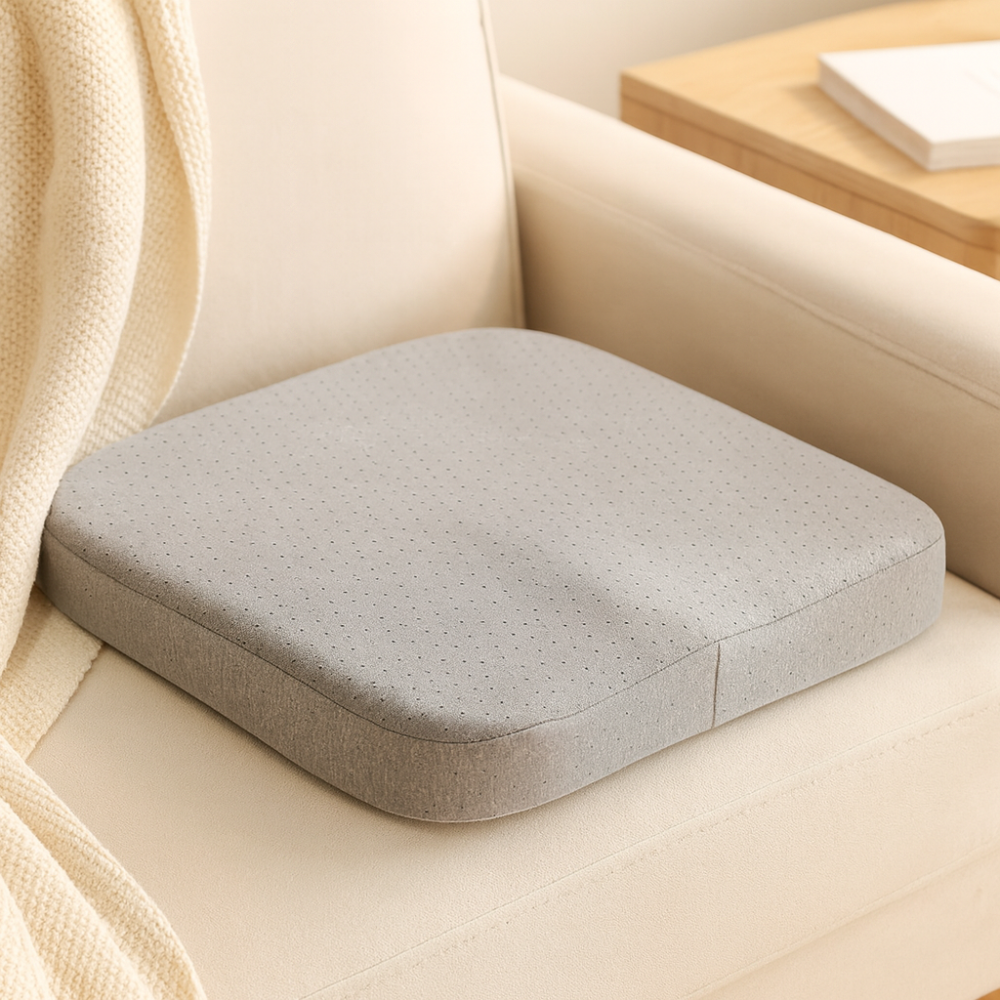 PosturaFlex | Breathable Memory Foam Ergonomic Seat Cushion
