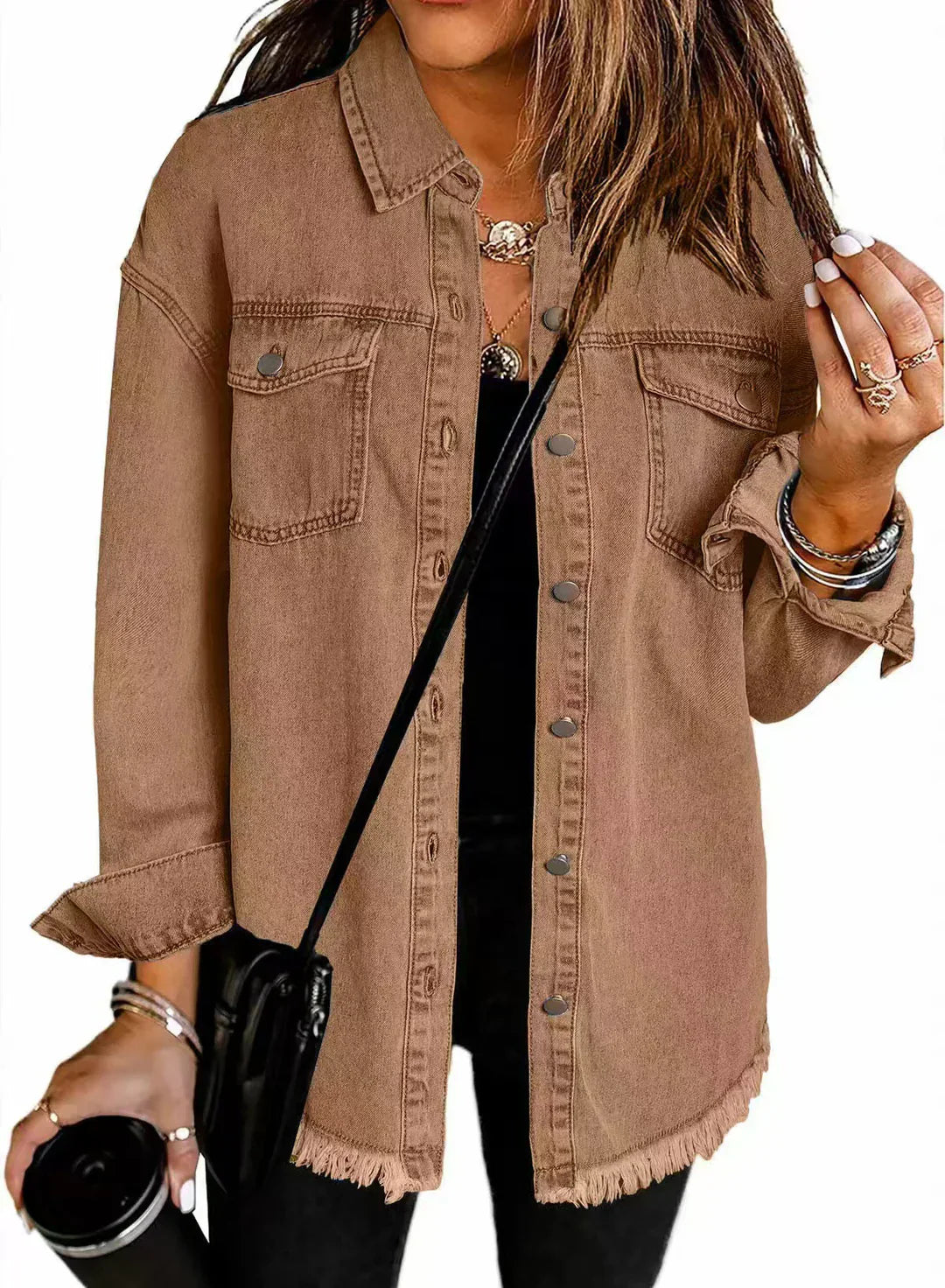 Classic Women's Denim Jacket for Everyday Use