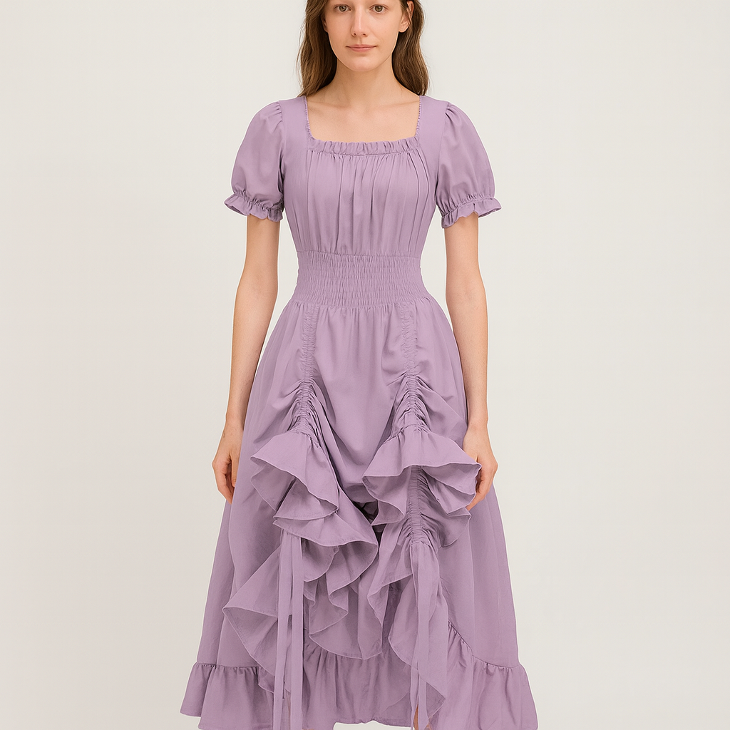 RoyalBloom Renaissance Dress – Victorian-inspired Women's Dress