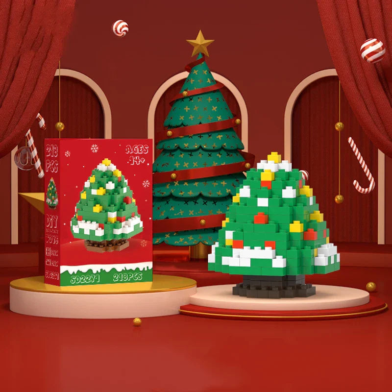 Christmas Wooden Blocks