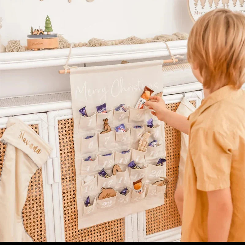 Advent Calendar Wall Decor for Home