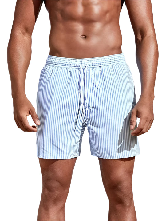 StripeFlex Men's Swim Shorts