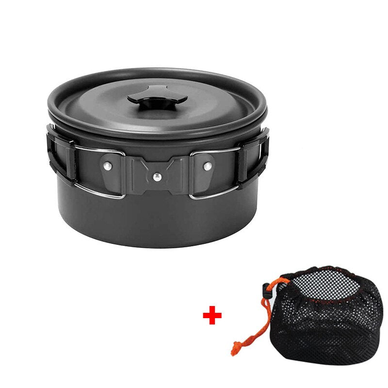 AdventureGear Portable Camping Cookware Set – All-in-One Outdoor Cooking Solution