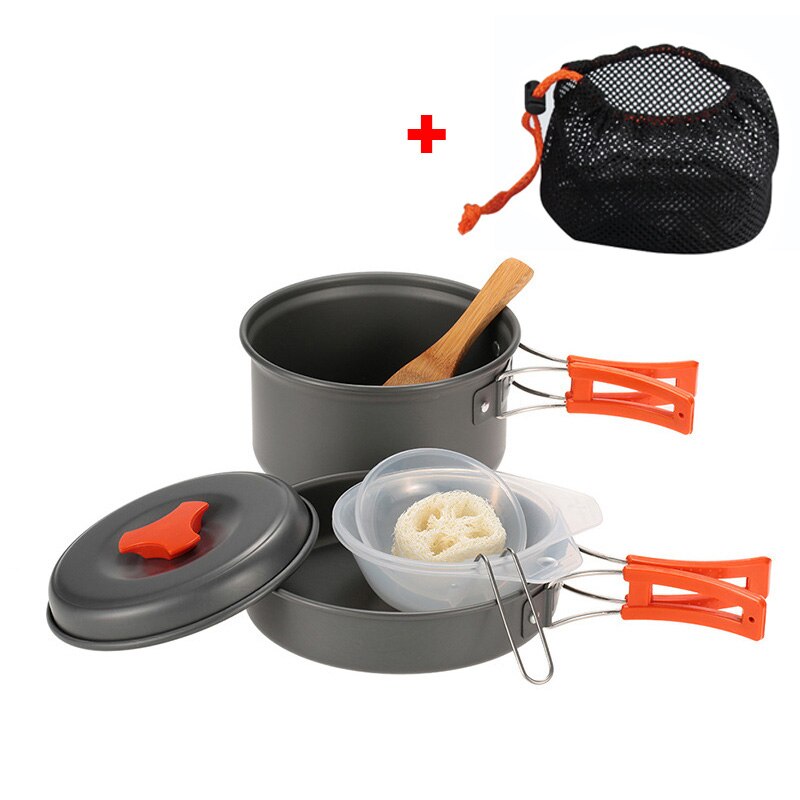 AdventureGear Portable Camping Cookware Set – All-in-One Outdoor Cooking Solution