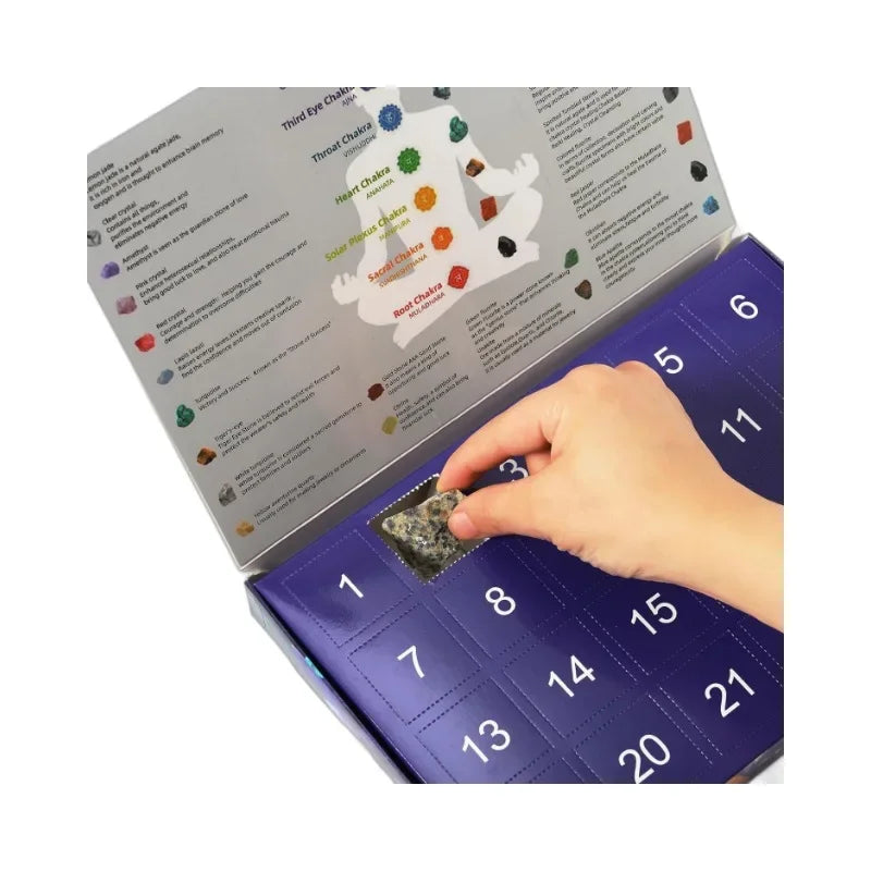 Ava Crystal Advent Calendar with Gemstones