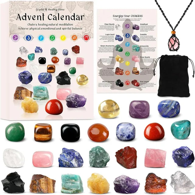 24-Day Rock and Crystal Advent Calendar