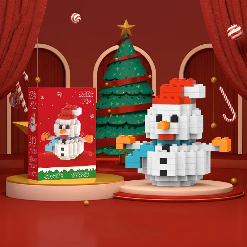 Christmas Wooden Blocks