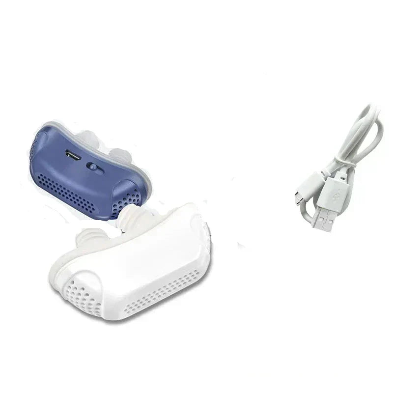 Electric nose clip for snoring