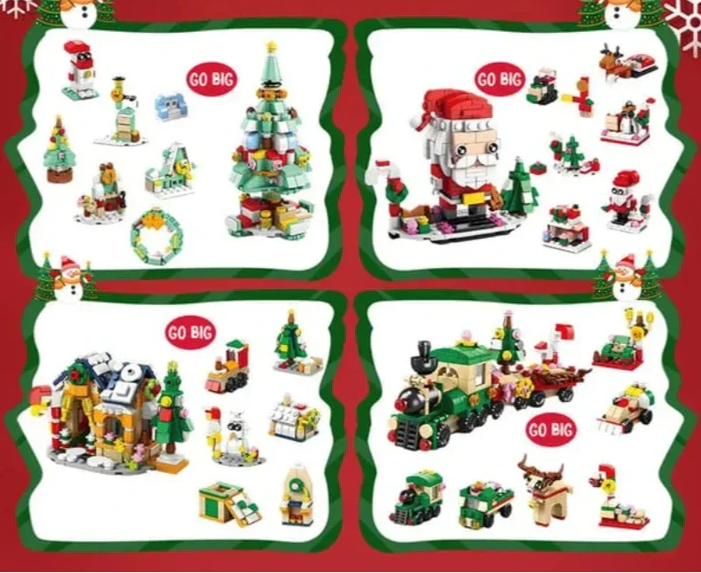 Advent Calendar Surprise Building Blocks Puzzle