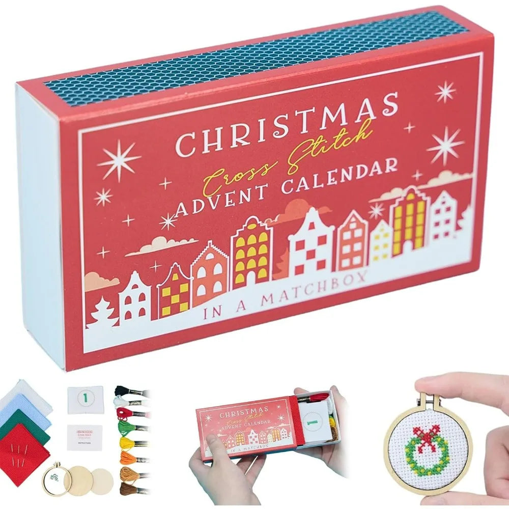 Christmas Cross-Stitch Advent Calendar