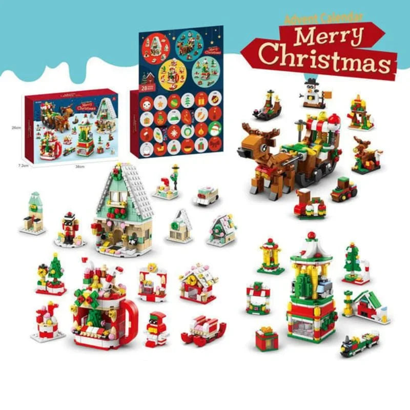 Advent Calendar Surprise Building Blocks Puzzle