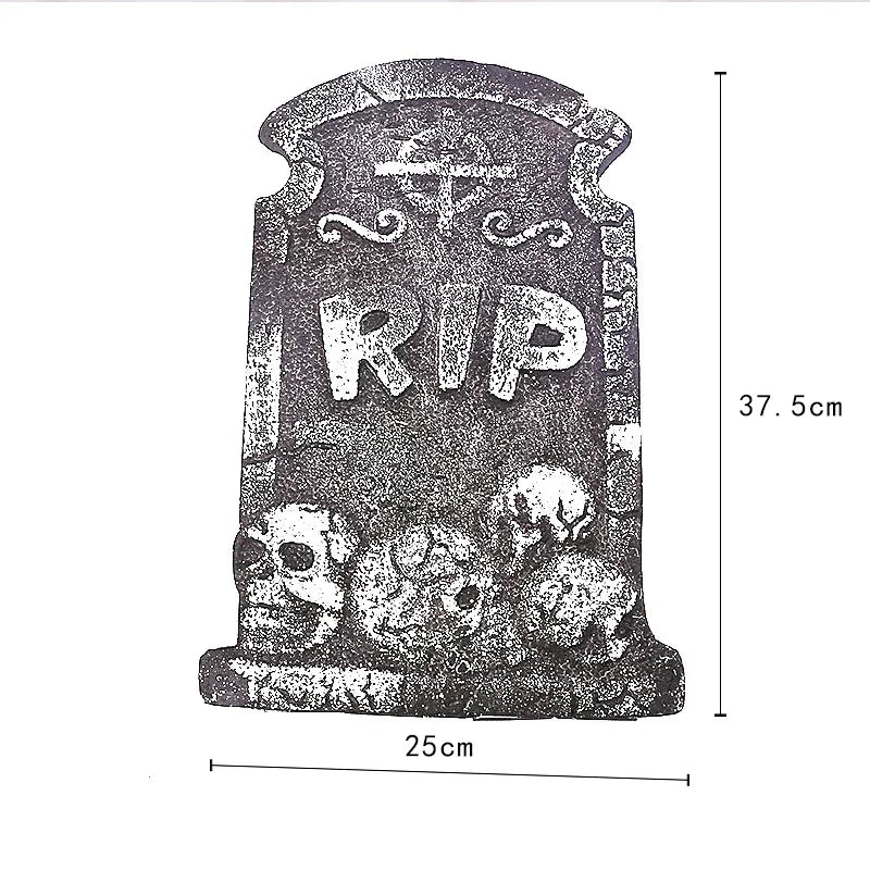 Foam Headstone Halloween Decoration