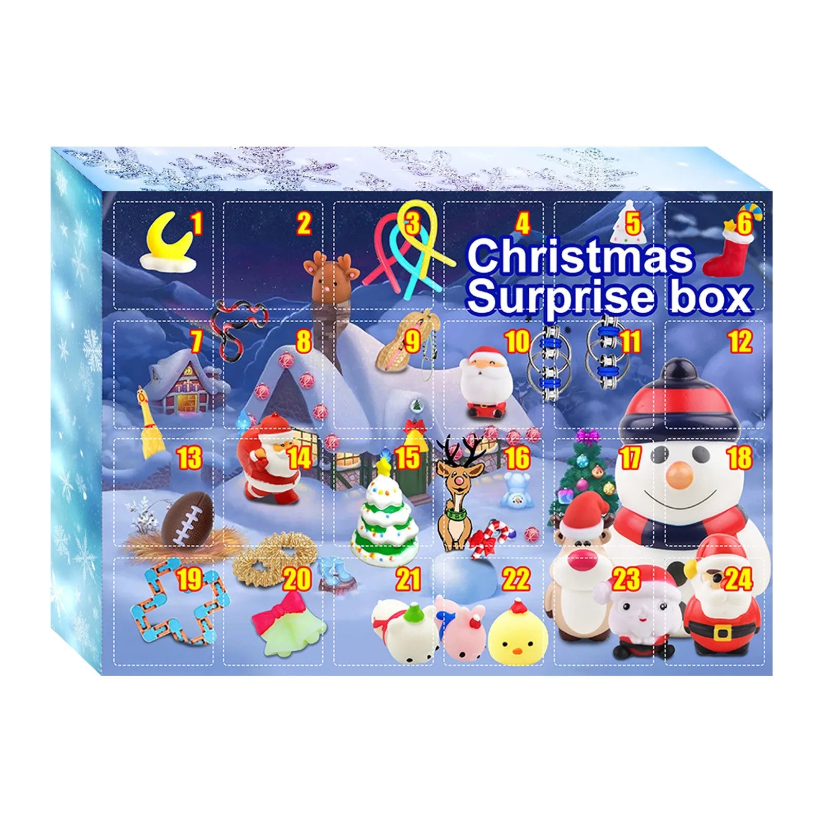 Surprise Advent Calendar Gift Box