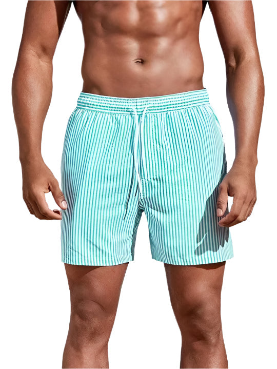 StripeFlex Men's Swim Shorts