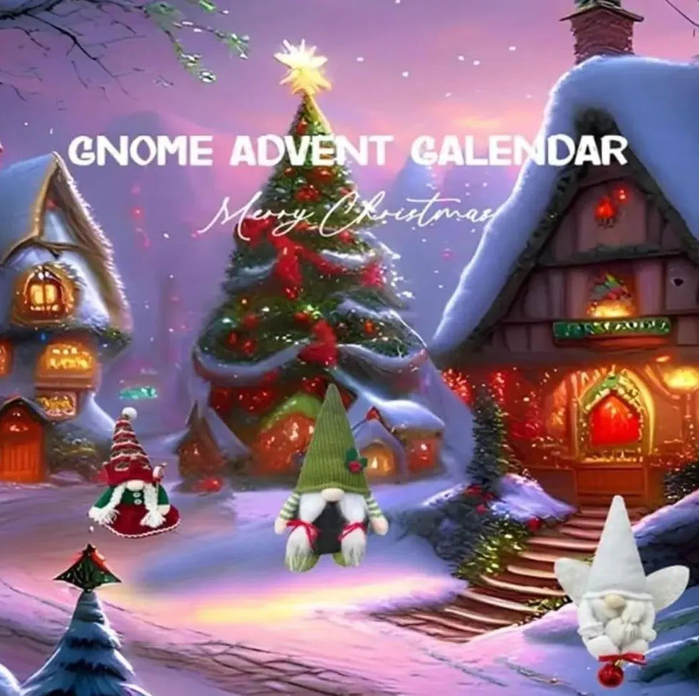 Christmas Elf Advent Calendar Decoration