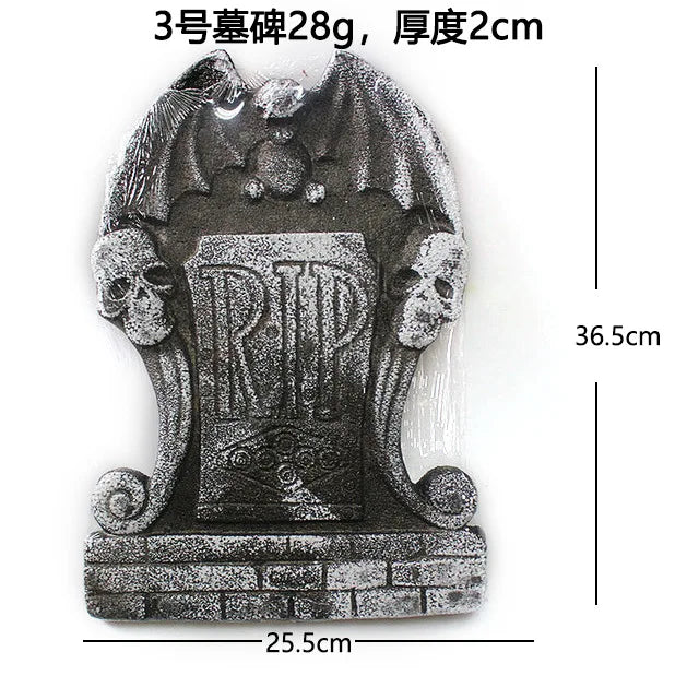 Foam Headstone Halloween Decoration