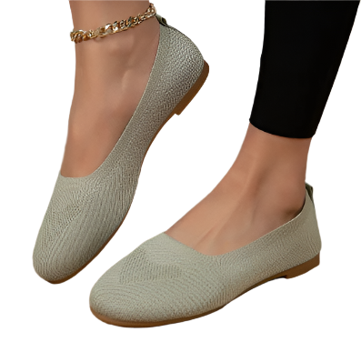 Jessica Woven Flat Shoes