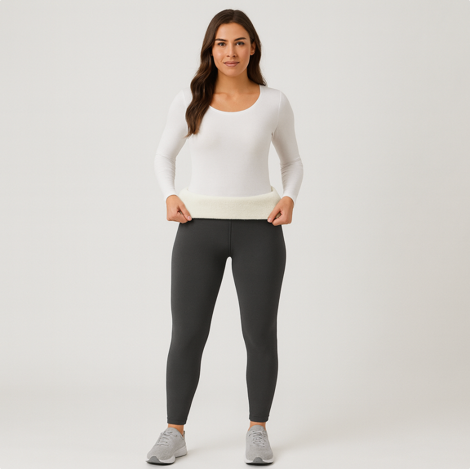 Selora | Cozy Thermal Leggings with Sherpa Lining for Women