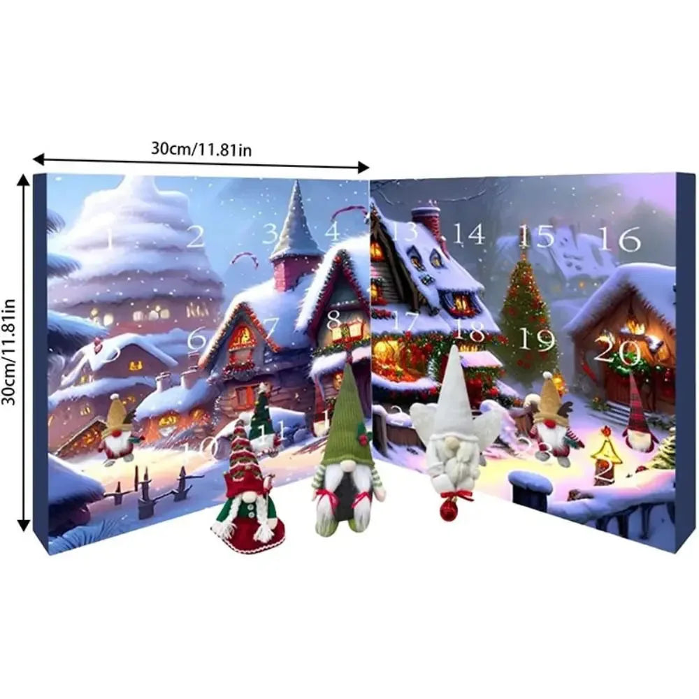 Christmas Elf Advent Calendar Decoration