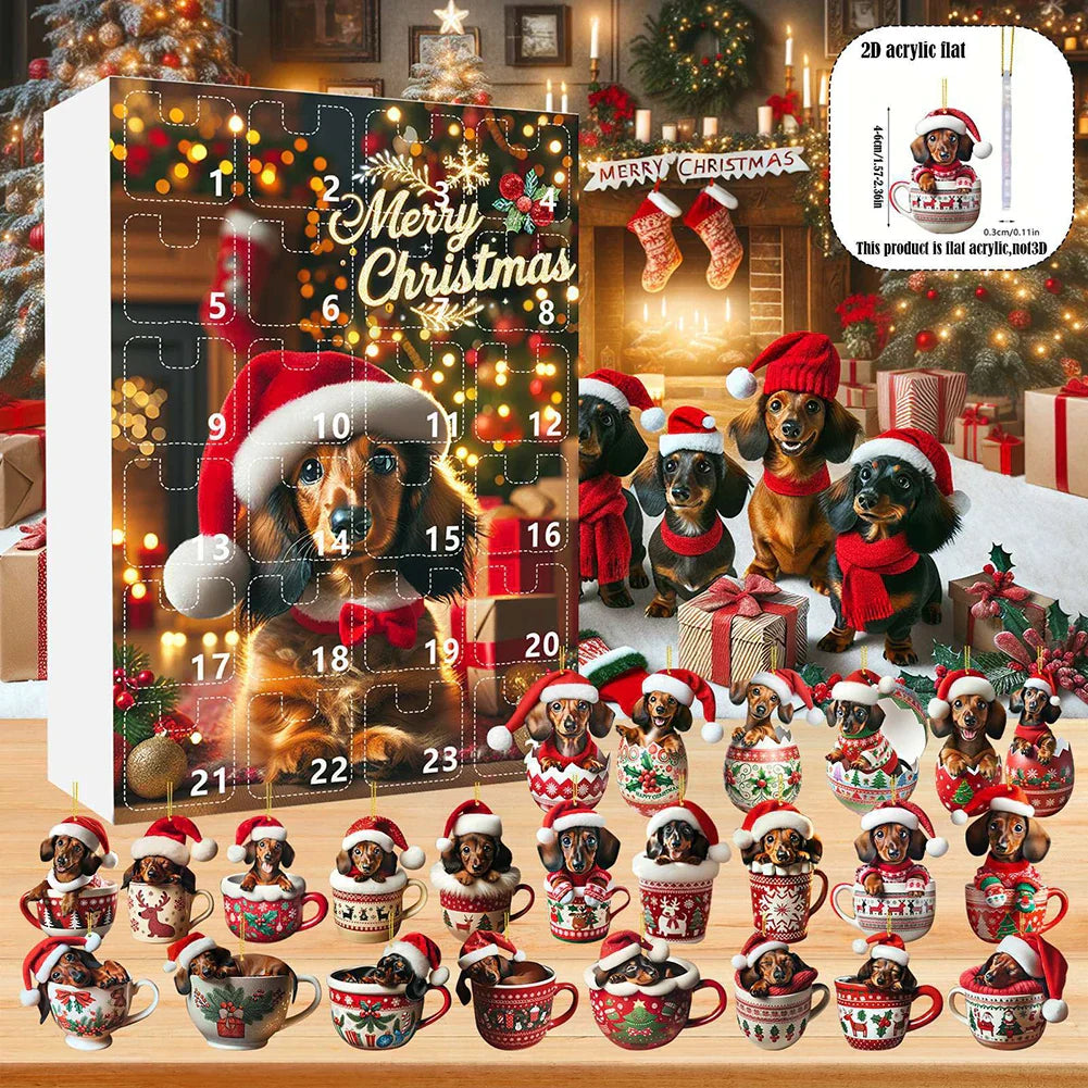 Holiday Paws Advent Calendar 2025 - 24 Days of Dog Happiness