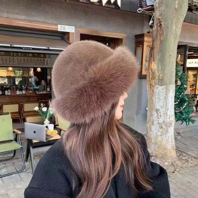 LuxuryFur - Comfortable Thick Fluffy Fur Hat