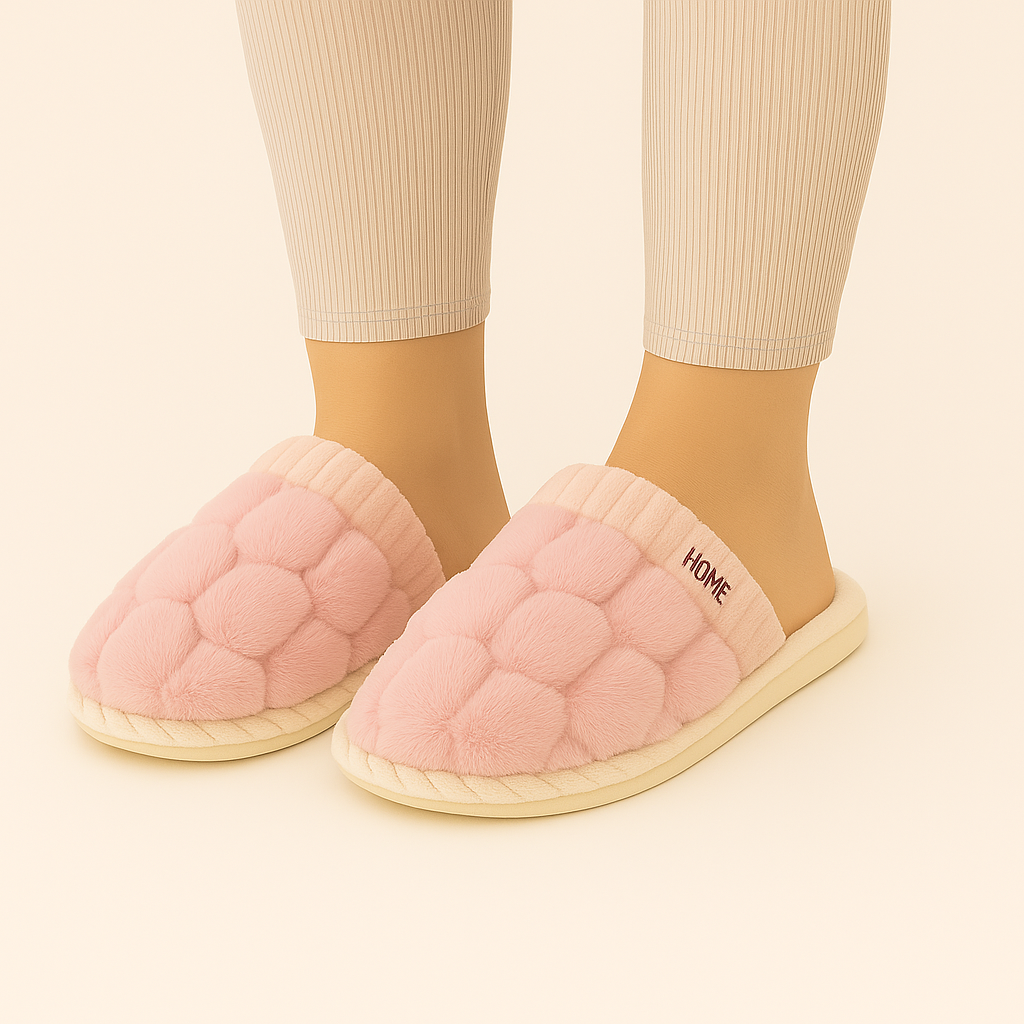 Selene | Plush Winter House Slippers