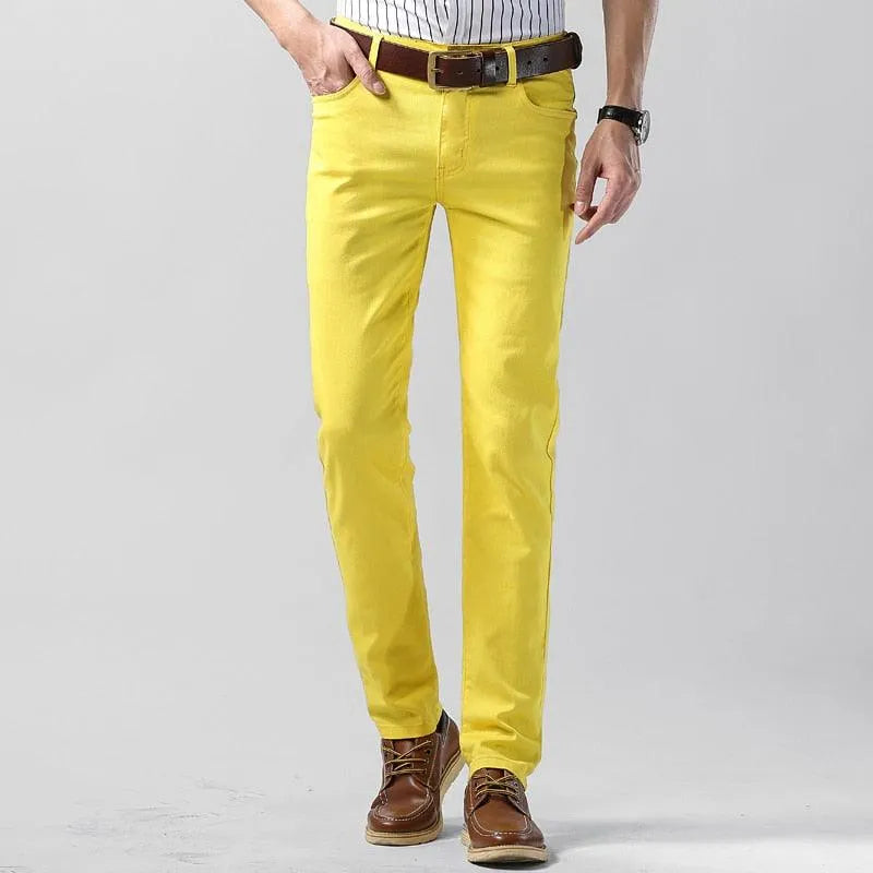 Jason - Slim Fit Pants with Practical Pockets