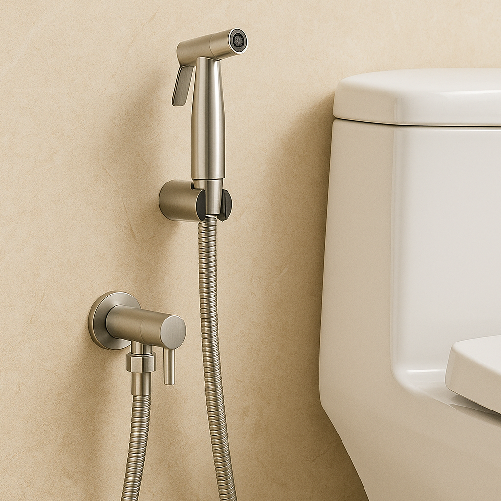 StreamMist | Stainless Steel Bidet Spray with Wall Mount