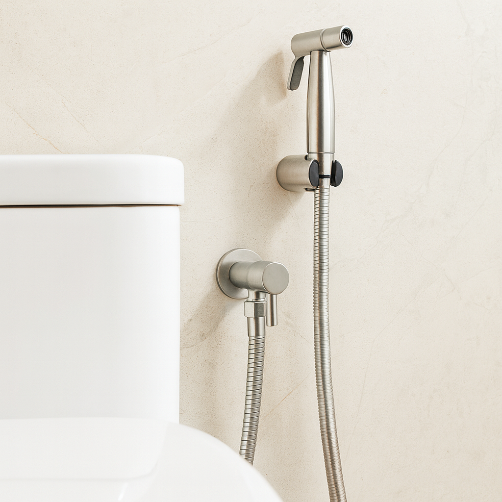 StreamMist | Stainless Steel Bidet Spray with Wall Mount
