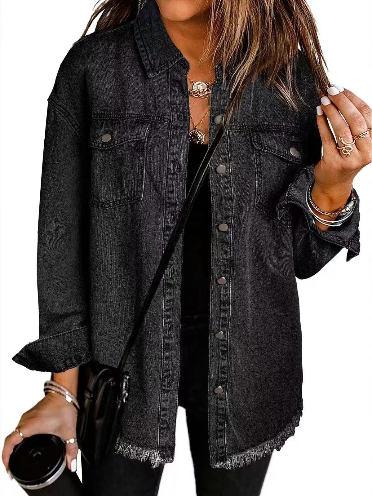 Classic Women's Denim Jacket for Everyday Use