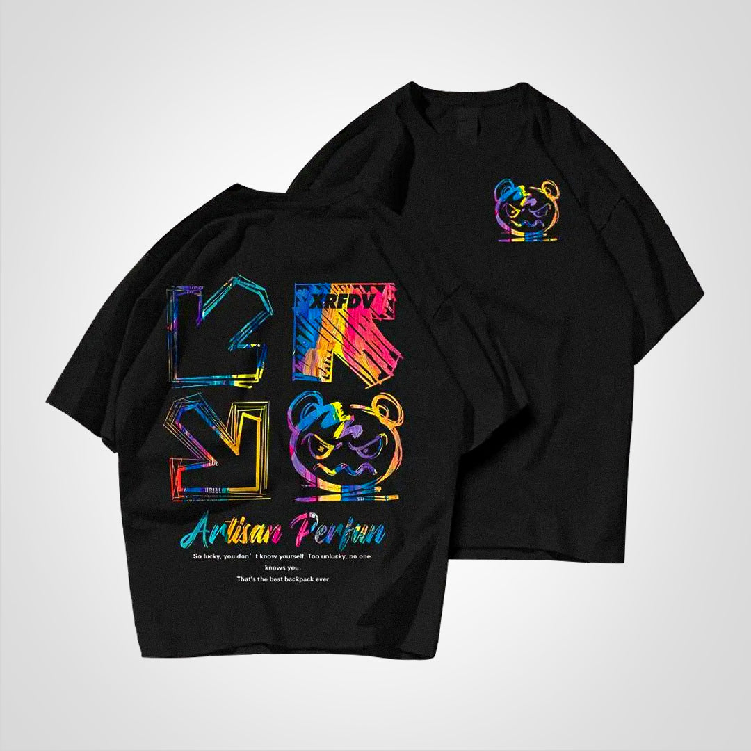TecNight - Printed T-Shirt in Plus Size