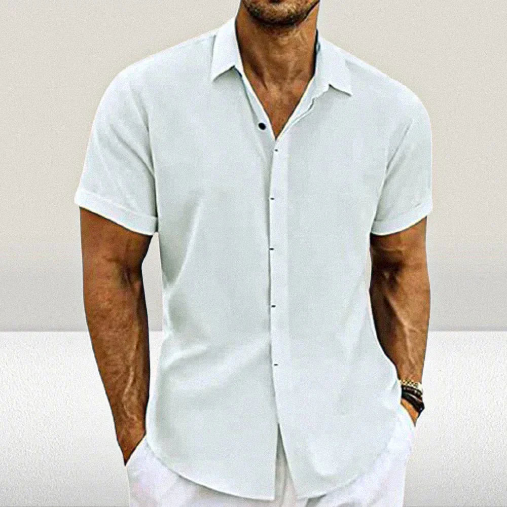 The Riva - Relaxed Polo in linen