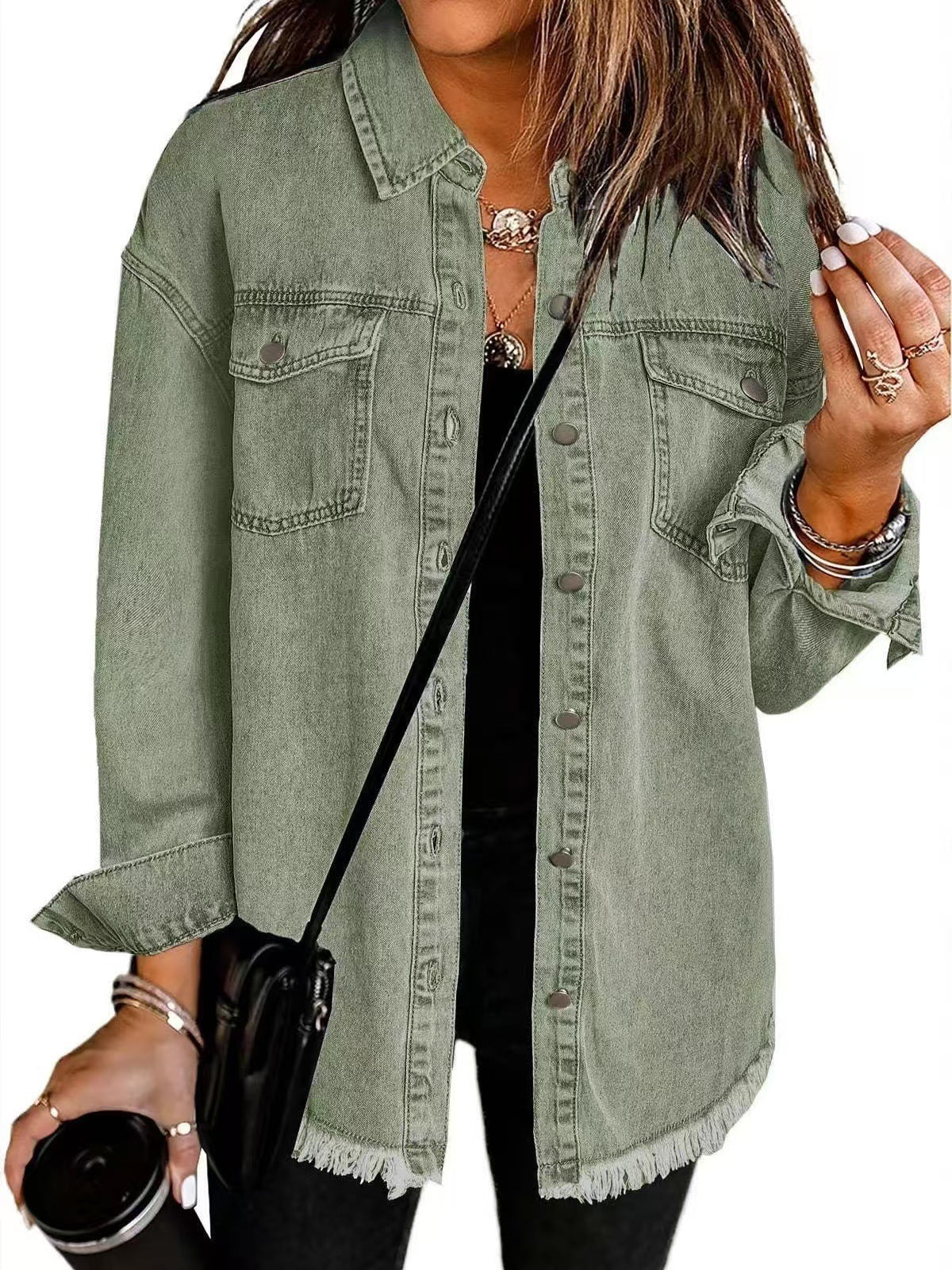 Classic Women's Denim Jacket for Everyday Use
