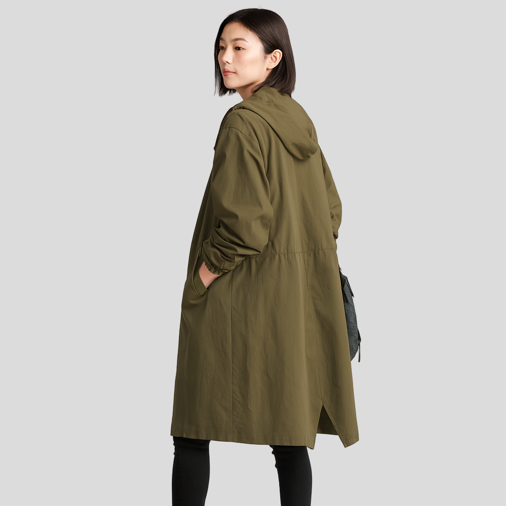 Vellora | Elegant Waterproof Trench Coat