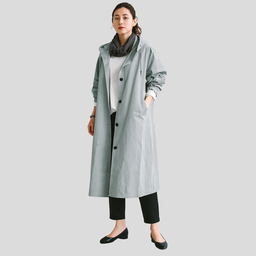 Vellora | Elegant Waterproof Trench Coat