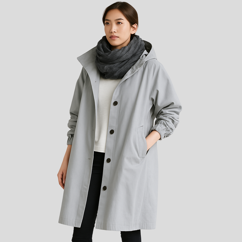 Vellora | Elegant Waterproof Trench Coat