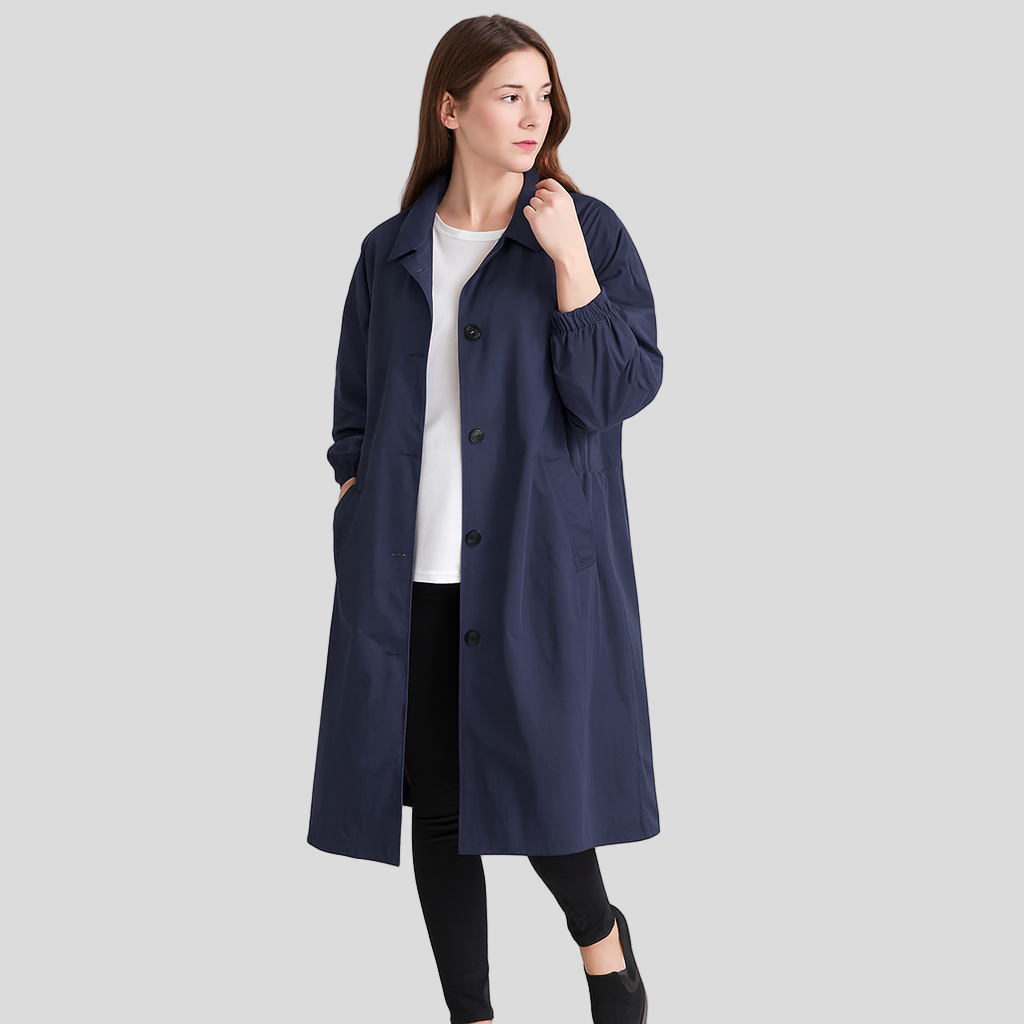 Vellora | Elegant Waterproof Trench Coat