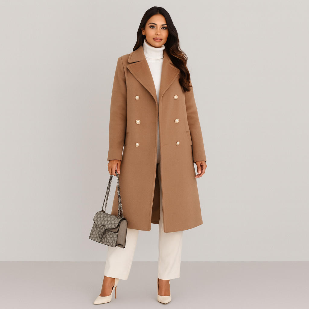 Vienne | Double-Breasted Elegance Coat
