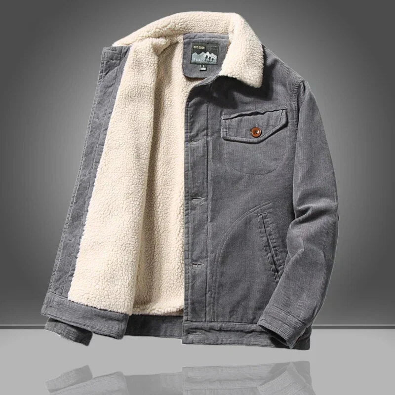 Elias Stylish Long-Sleeved Jacket with Pockets – Classic and Modern Design