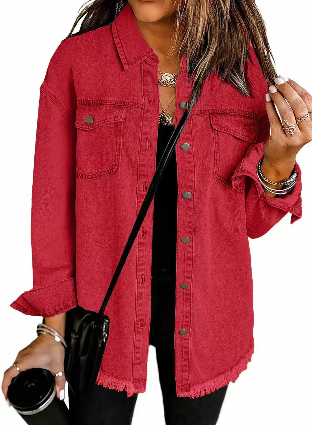 Classic Women's Denim Jacket for Everyday Use