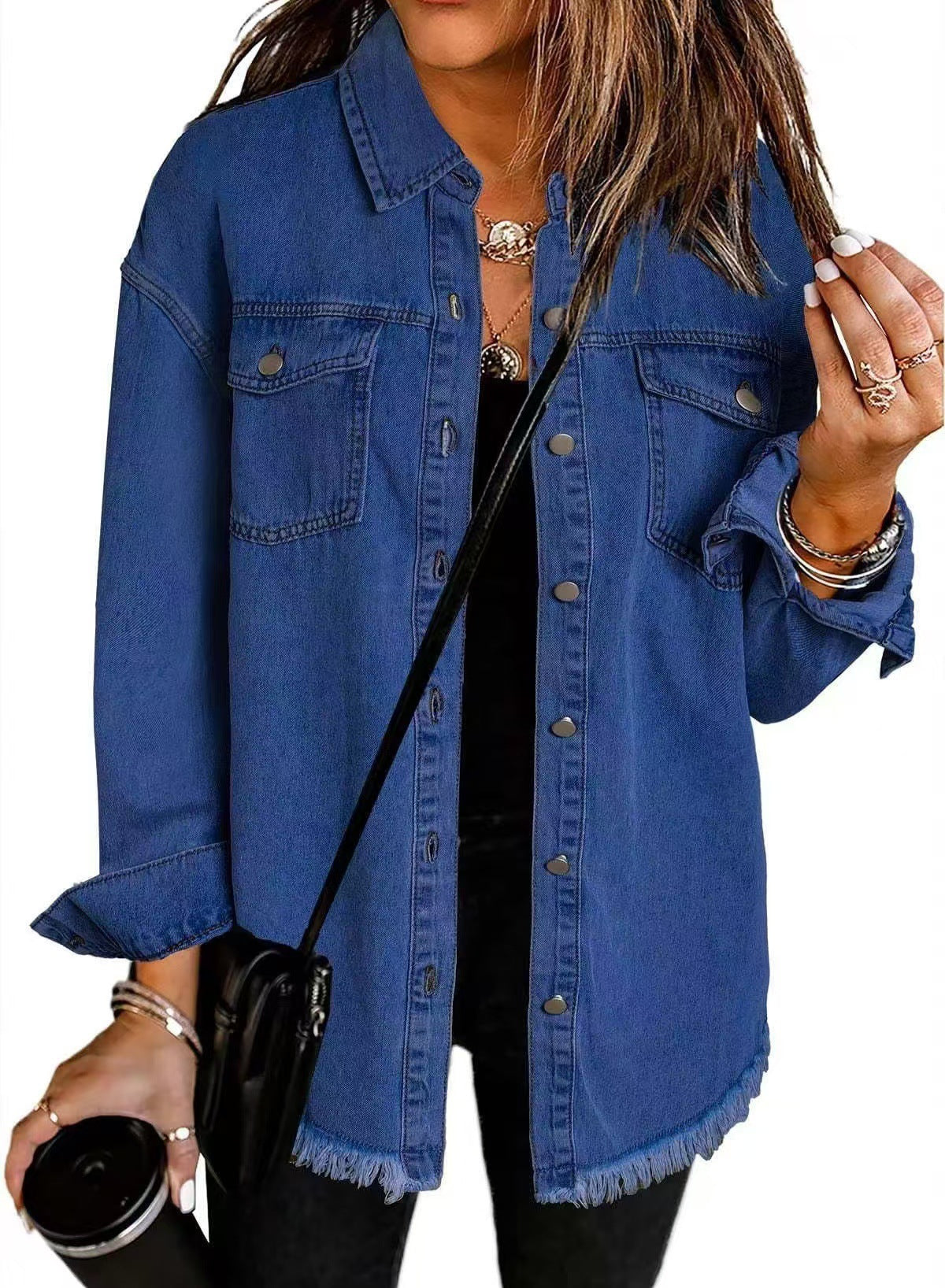 Classic Women's Denim Jacket for Everyday Use