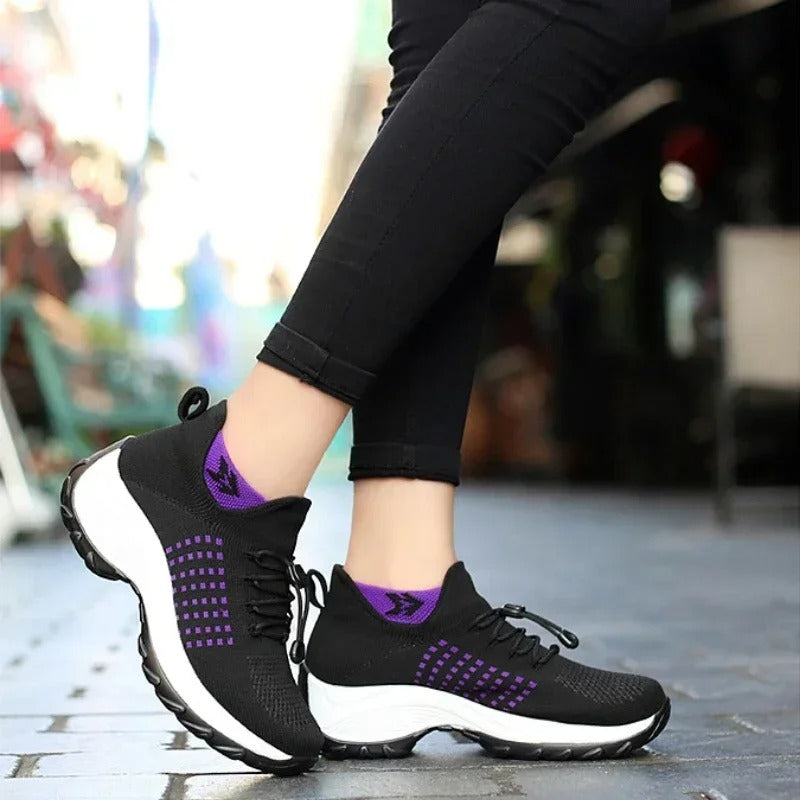 Veronica - Lightweight knit lightweight athletic shoes