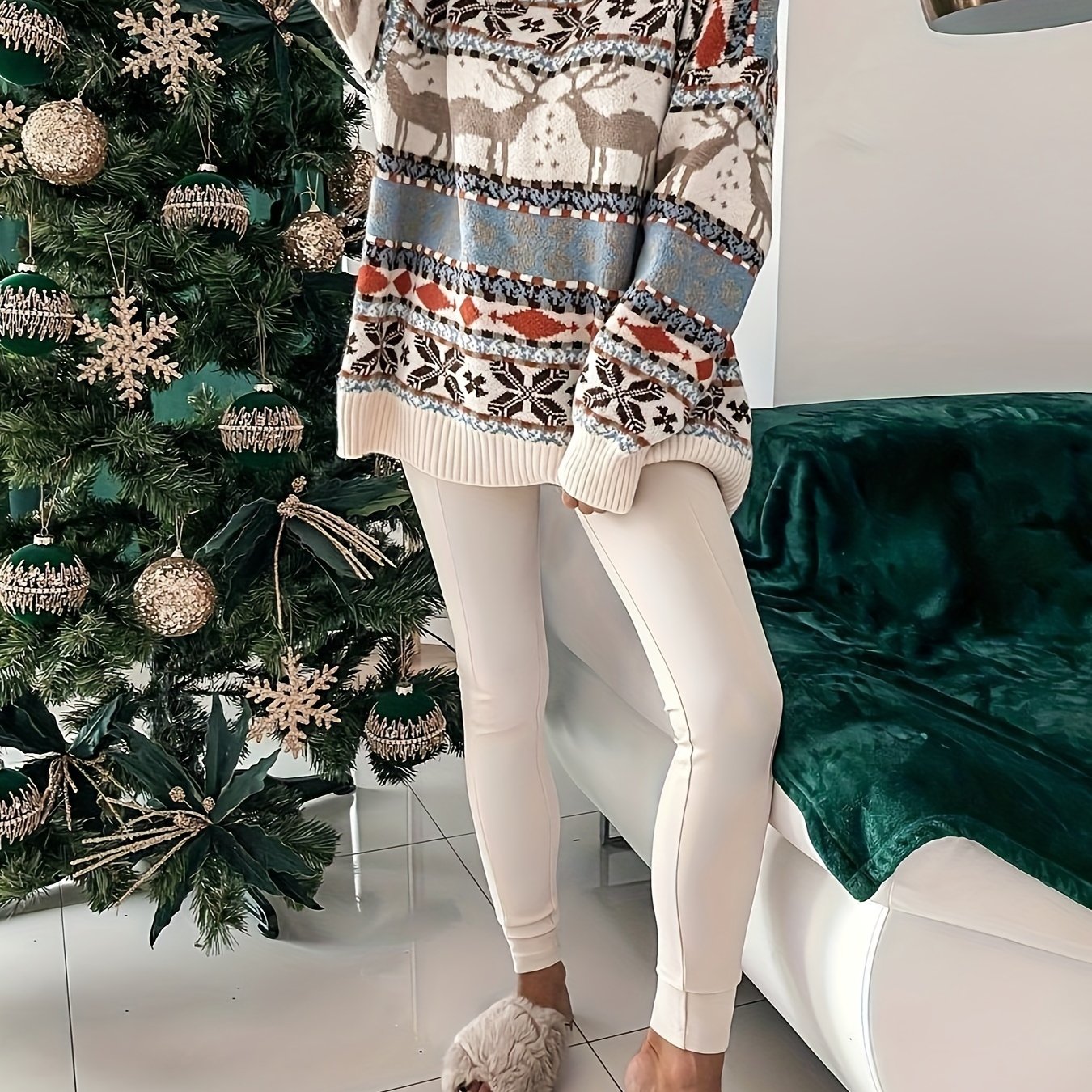 Cozy Christmas Pattern Sweater