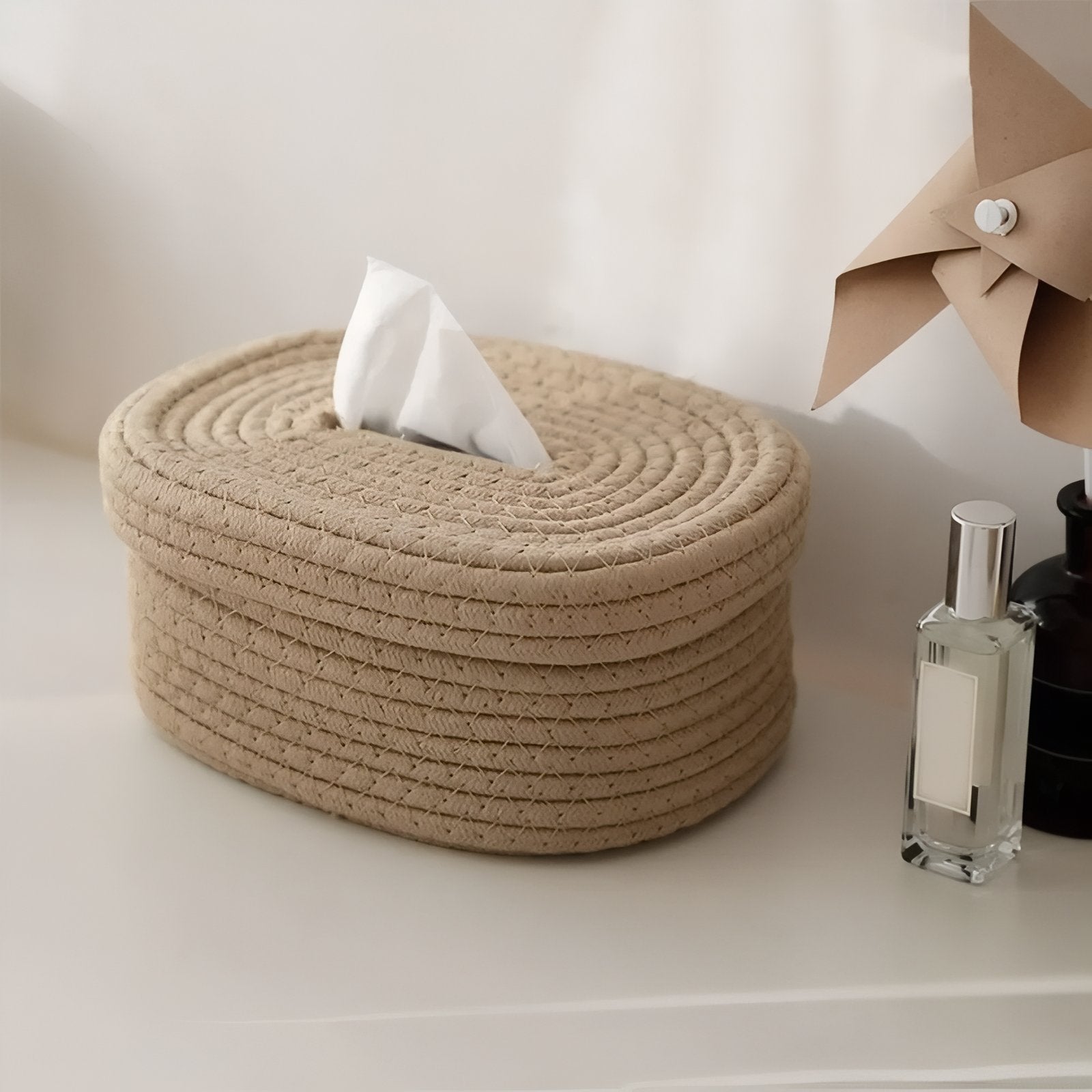 TissuElegance - Oval Cushion Tissue Holder