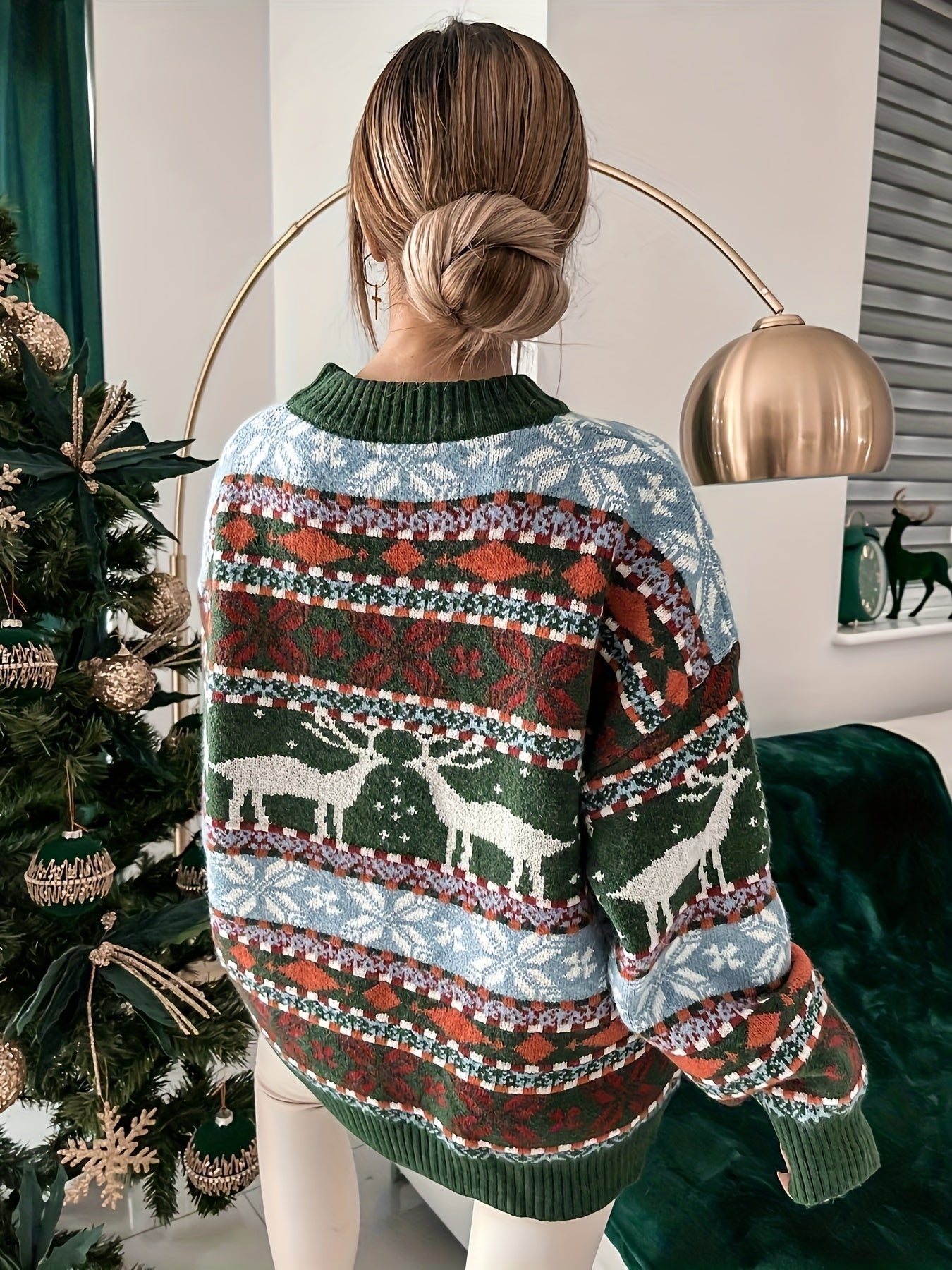Cozy Christmas Pattern Sweater
