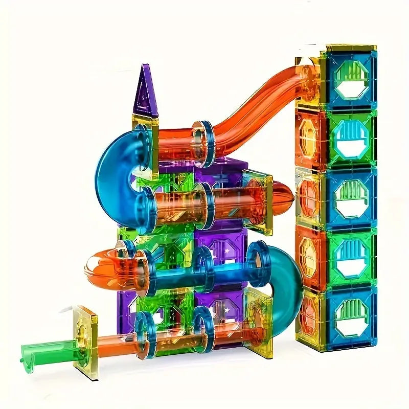 GlowTiles - Magnetic Light Building Set - 69-Piece STEM Creativity Kit for Kids