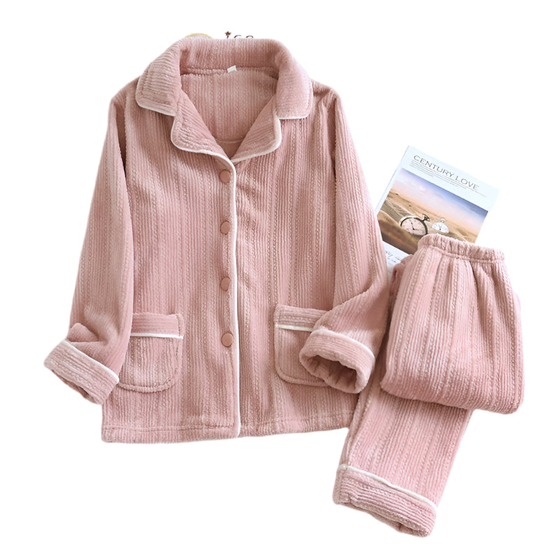 Juris - Comfortable Women’s Velour Pajama Set for Ultimate Comfort