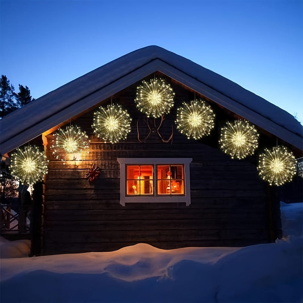 LED Pendant Lights in Globe Shape – Enchanting Garden Decoration