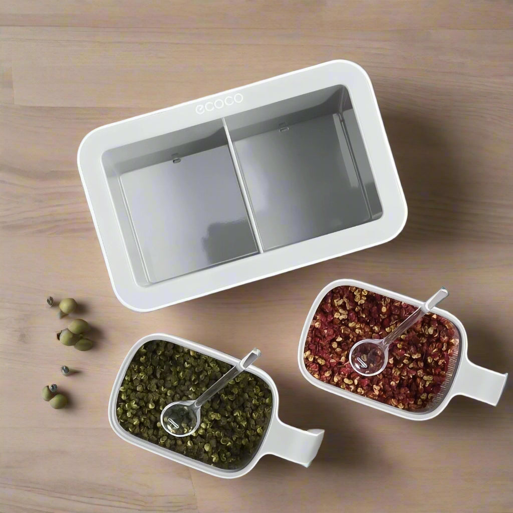 SpiceStack - Clear Stackable Spice Containers