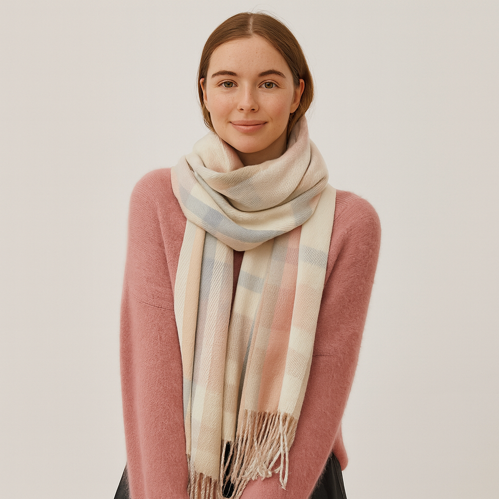Sofia | Oversized Winter Scarf with Soft Knit